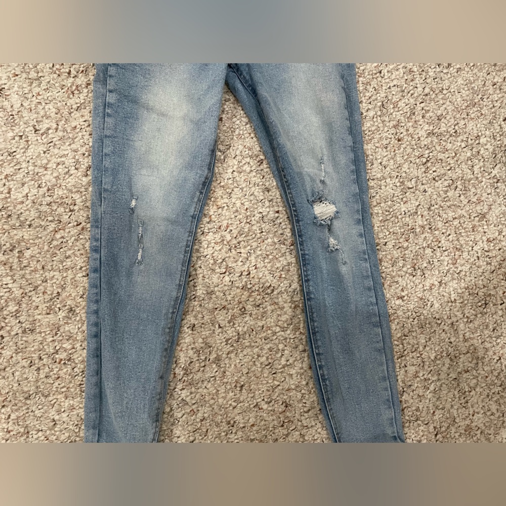 {Celebrity Pink} distressed skinny denim jeans size 5/27 - Picture 6 of 6